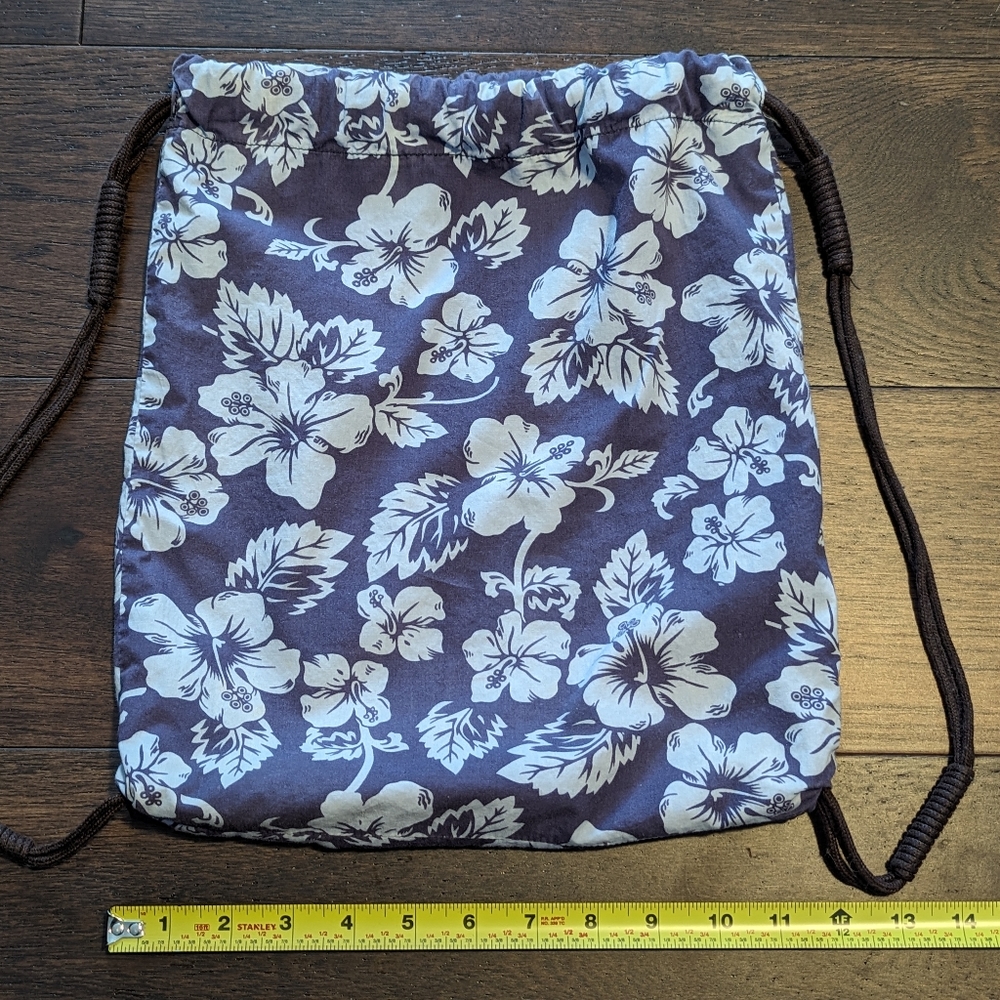 Old Navy Drawstring Backpack Sack - image 2